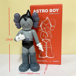 37cm mand kaws mighty atom astroboytetsuwan atom bộ sưu tập đồ chơi hình pvc