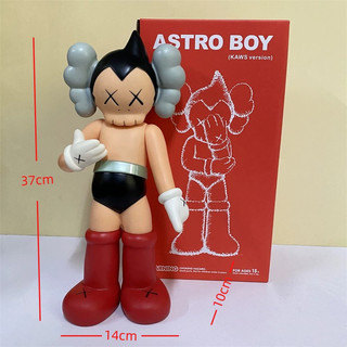 37cm mand kaws mighty atom astroboytetsuwan atom bộ sưu tập đồ chơi hình pvc