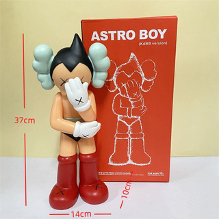 37cm mand kaws mighty atom astroboytetsuwan atom bộ sưu tập đồ chơi hình pvc