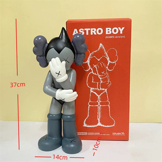 37cm mand kaws mighty atom astroboytetsuwan atom bộ sưu tập đồ chơi hình pvc