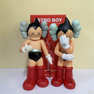 37cm mand kaws mighty atom astroboytetsuwan atom bộ sưu tập đồ chơi hình pvc