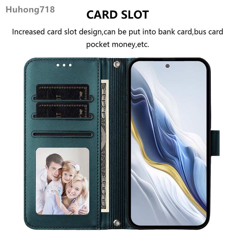 Ốp Lật Cho Iphone 12 13 Mini 14 Plus Pro Max 15 Ví Da Sang Trọng Khe Cắm Thẻ Bảo Vệ Vỏ Điện Thoại