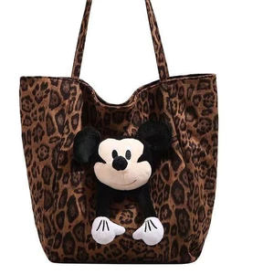 Túi Tote in hình con báo Mickey ba chiều dễ thương
