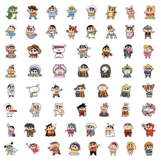 120 Chiếc Dễ Thương Crayon Shin-chan Hoạt Hình Dán Ngộ nghĩnh Anime Graffiti DIY Hành Lý Laptop Đồ Chơi Trẻ Em