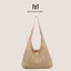 Túi dệt rơm mùa hè Bohemian Seaside Dệt Tote Túi đeo vai kỳ nghỉ