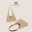 Túi dệt rơm mùa hè Bohemian Seaside Dệt Tote Túi đeo vai kỳ nghỉ