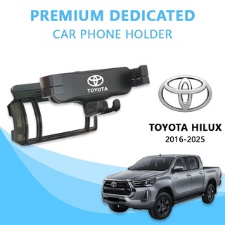 [Có hàng] Giá đỡ điện thoại trên ô tô tùy chỉnh cho Toyota Hilux 2016-2025, logo mới