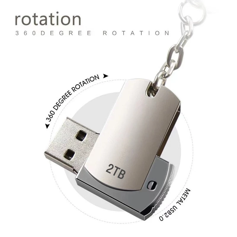 USB 2TB 1TB 128GB 64GB 32GB 16GB 8GB 4GB 1GB Ổ đĩa treo có khóa usb 2.0