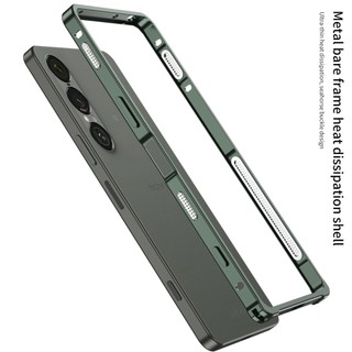 Ốp Khung Kim Loại Nhôm Sang Trọng Cho Sony Xperia 1 VII 7th 1 VI 5G XQ-FS54 Ốp Điện Thoại Bảo Vệ Chống Sốc Siêu Mỏng