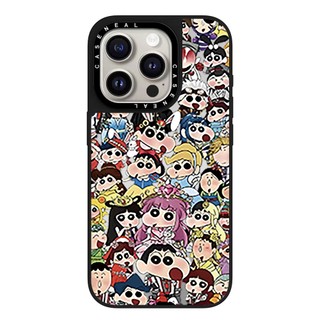 CASENEAL Phim hoạt hình toàn màn hình Vỏ điện thoại gương chất lượng cao Thích hợp cho iPhone 17ProMax 17pro 17 air 16promax 16 15promax 15 14promax 13 13promax Ốp lưng cứng chống rơi thời trang