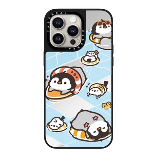 CASENEAL chim cánh cụt Gương chất lượng cao Vỏ điện thoại Thích hợp cho iPhone 17ProMax 17pro 17 air 16promax 16 15promax 15 14promax 13 13promax Ốp lưng cứng chống rơi thời trang