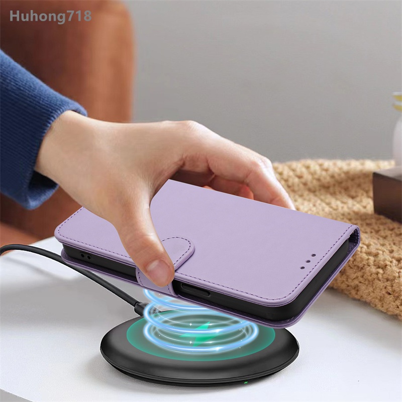 Ốp Lật Cho OPPO Reno 9 10 11 12 Pro 8T 9A 11F 12F 12FS 4G 5G Ví Da Sang Trọng Khe Cắm Thẻ Vỏ Điện Thoại Bảo Vệ