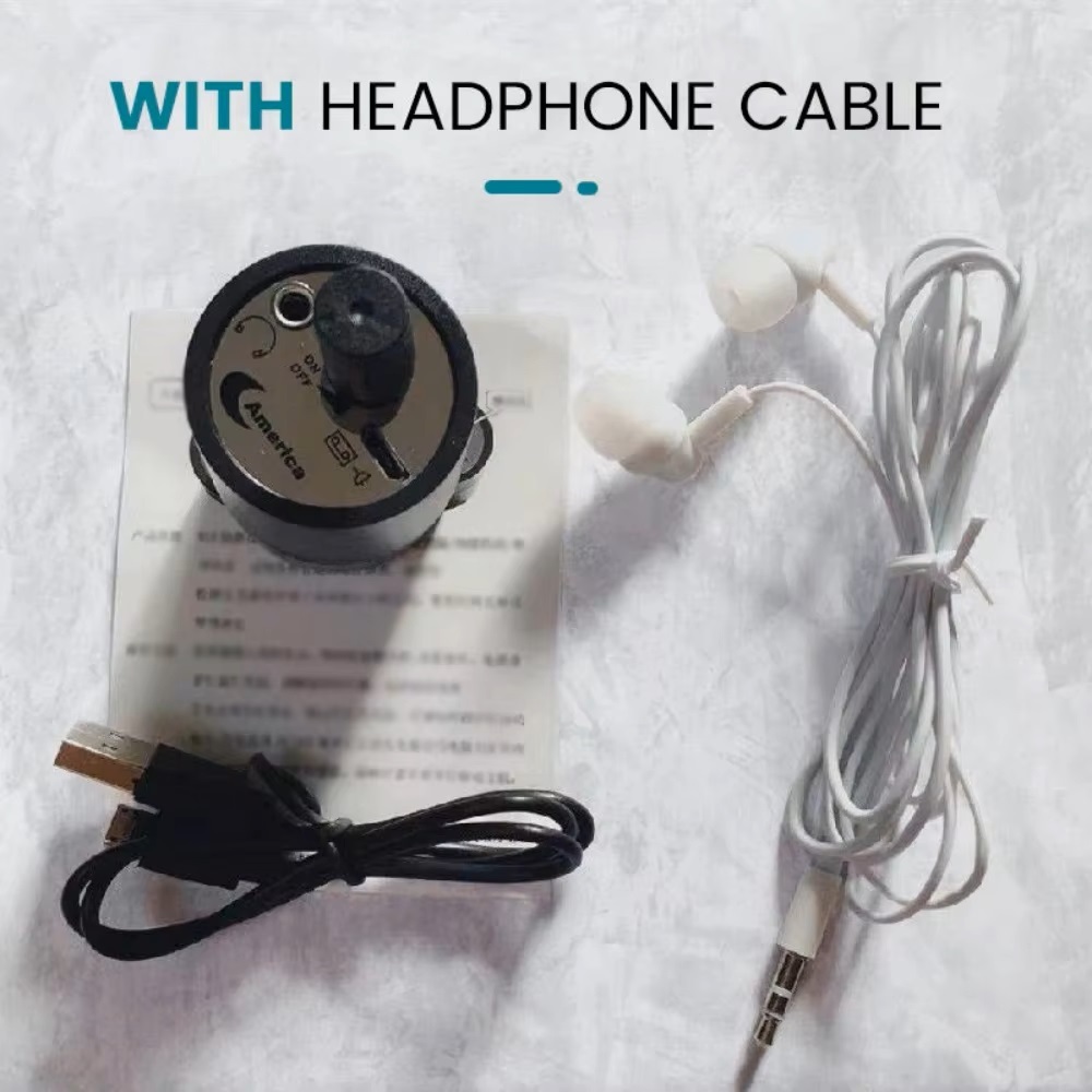 Máy dò rò rỉ nước ECILY Máy dò âm thanh đa chức năng cho rò rỉ nước ống Thích hợp để phát hiện rò rỉ các ống xây dựng khác nhau