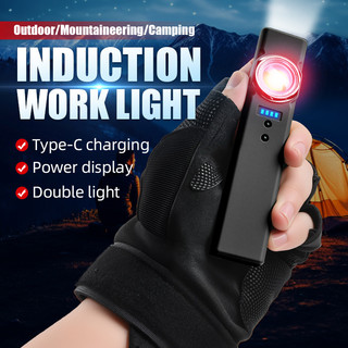 Đèn pin LED có thể sạc lại, đèn mini cầm tay và bỏ túi, đèn làm việc COB có từ tính