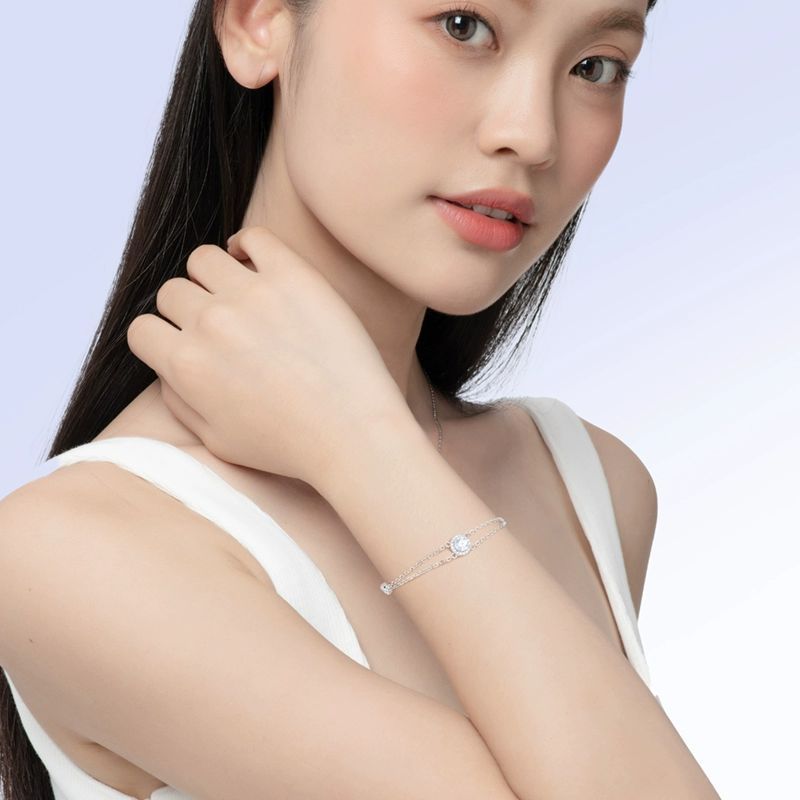 Vòng tay hai lớp dành cho nữ FanciMe - Quà tặng năm mới tinh tế sang trọng tối giản [Star Dot Series]