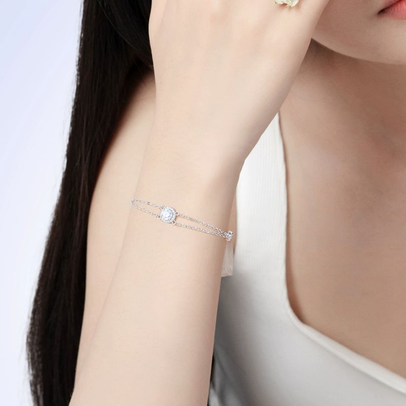 Vòng tay hai lớp dành cho nữ FanciMe - Quà tặng năm mới tinh tế sang trọng tối giản [Star Dot Series]