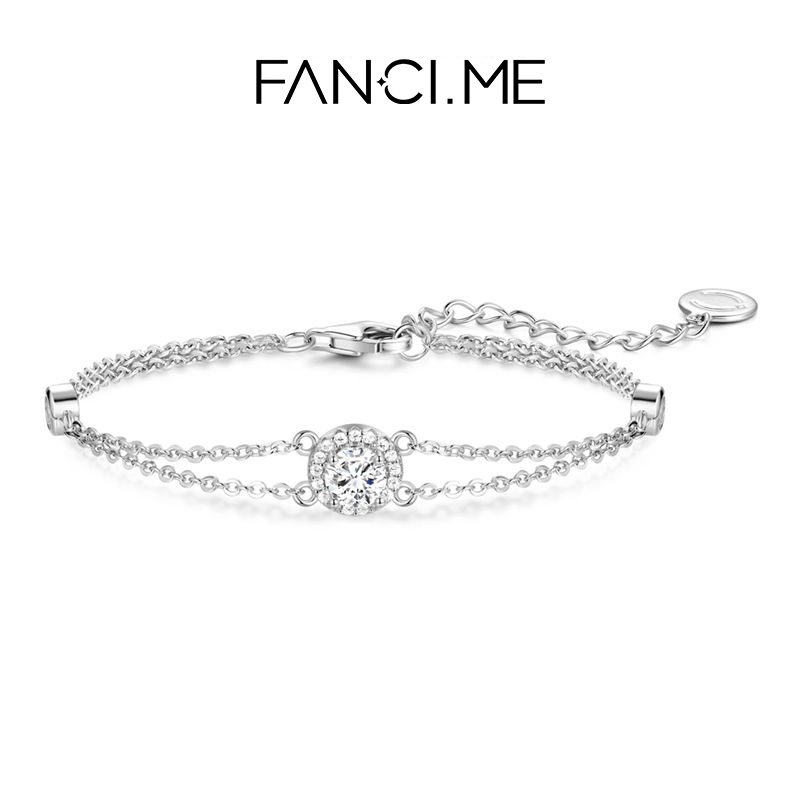 Vòng tay hai lớp dành cho nữ FanciMe - Quà tặng năm mới tinh tế sang trọng tối giản [Star Dot Series]