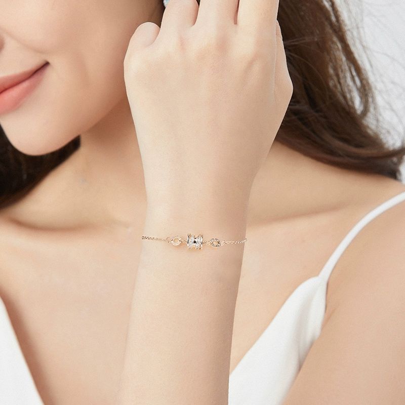 Vòng tay eo mỏng màu vàng hồng FanciMe Quà tốt nghiệp sinh nhật hợp thời trang 【 Dòng eo mỏng 】