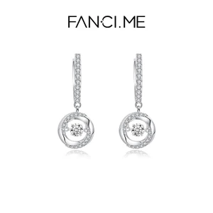 Bông tai hình trái tim FanciMe dành cho nữ - Trang sức tai thiết kế tối giản