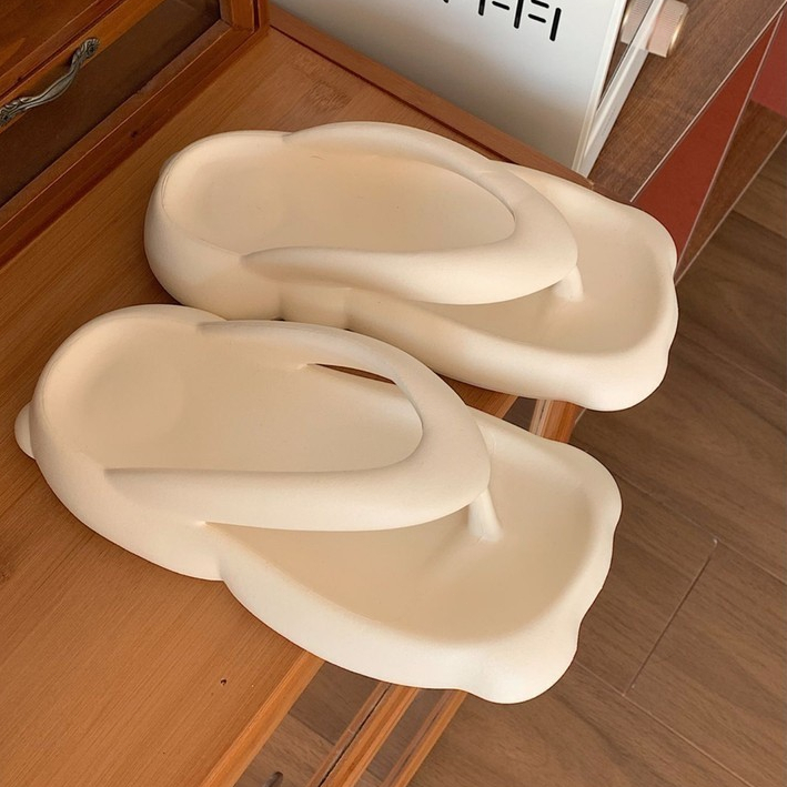 Xixitiao Dép Sandal Thời Trang Mùa Hè Phong Cách Mới EVA Mềm Đế Dày Đế Dày Sinh Viên Mặc Ngoài Giày Đi Biển