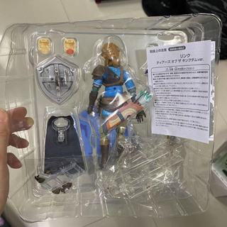 14CM The Legend of Zelda Figma 626 Tears of The Kingdom Link Super PVC Nhân vật hành động