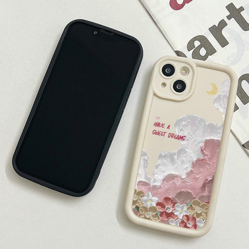 [Phiên bản nâng cấp] Ốp lưng cho Redmi Note 14 13 12 11 10 9 8 7 14C 13C 12C 11A 10C 9A 9C A5 A3 A2 A1 C75 C65 C55 C50 C31 M6 13T 14T Pro Vỏ điện thoại mềm Motif Sweet Hoa Giấc Mơ