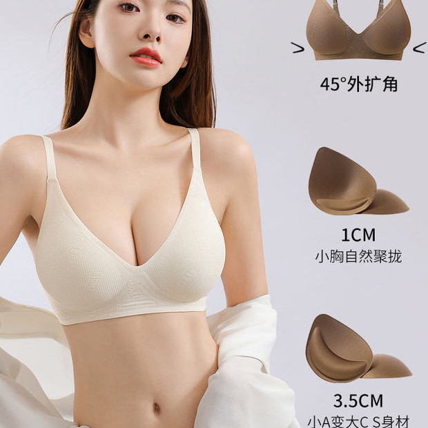 Quần lót mở rộng Comic Breast No Steel Ring No Mark