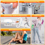 Máy Massage Cơ 16 Đầu | Pin 2000mAh, 30 Cấp Độ Mạnh Mẽ, Vận Hành Êm Ái 45dB | Giảm Đau Mỏi Chuyên Sâu, Tự Động Tắt — ảnh 6