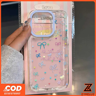 Ốp Lưng Cho OPPO Reno 15F Reno 14F Reno 14 Pro Reno 13F Reno12 F Reno 11F Reno 10 Reno 8Z Reno 7Z Reno 8T Reno5 Reno4 Reno6z Vỏ Điện Thoại TPU Chống Sốc Ngôi Sao Nơ Nhiều Màu Sắc Đơn Giản