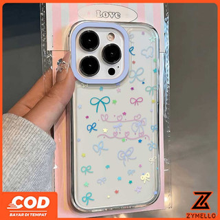 Ốp Lưng Cho OPPO Reno 15F Reno 14F Reno 14 Pro Reno 13F Reno12 F Reno 11F Reno 10 Reno 8Z Reno 7Z Reno 8T Reno5 Reno4 Reno6z Vỏ Điện Thoại TPU Chống Sốc Ngôi Sao Nơ Nhiều Màu Sắc Đơn Giản
