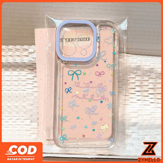 Ốp Lưng Cho OPPO Reno 15F Reno 14F Reno 14 Pro Reno 13F Reno12 F Reno 11F Reno 10 Reno 8Z Reno 7Z Reno 8T Reno5 Reno4 Reno6z Vỏ Điện Thoại TPU Chống Sốc Ngôi Sao Nơ Nhiều Màu Sắc Đơn Giản