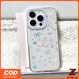 Ốp Lưng Cho OPPO Reno 15F Reno 14F Reno 14 Pro Reno 13F Reno12 F Reno 11F Reno 10 Reno 8Z Reno 7Z Reno 8T Reno5 Reno4 Reno6z Vỏ Điện Thoại TPU Chống Sốc Ngôi Sao Nơ Nhiều Màu Sắc Đơn Giản