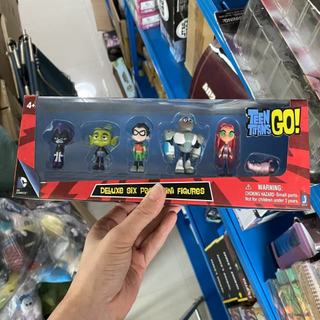 Teen Titans Đi! Teen Titans Mini Hình Deluxe 6 Gói