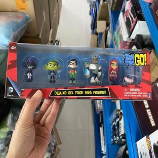 Teen Titans Đi! Teen Titans Mini Hình Deluxe 6 Gói