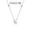 FanciMe Nữ Bướm Vòng Cổ Tối Giản Xương Cổ Dây Chuyền Trang Sức Đơn Giản Độc Đáo
