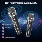NEWMSNR (Nâng cấp mới)Loa Bluetooth Có Mic Kép Micro Bluetooth Không Dây Loa Karaoke 9D Stereo Bass Khuếch Đại Đảng RGB Đèn LED Di Động Gia Đình KTV Loa Âm Thanh — ảnh 5