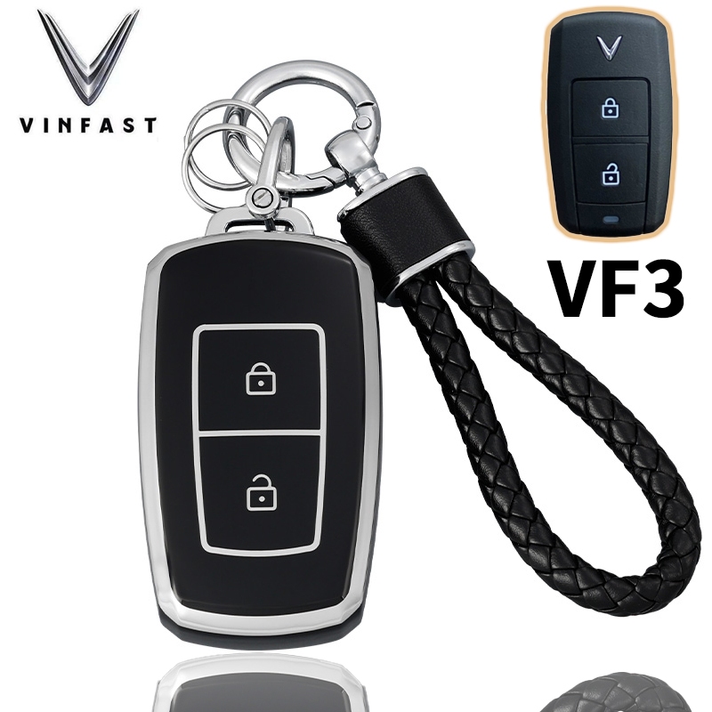 Hộp đựng chìa khóa Vinfast VF3 Vinfast Remote Smart Car Key Chain Ring ...