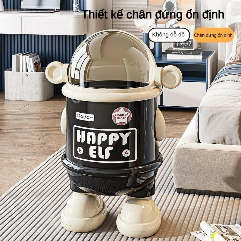 Thùng rác thông minh hình robot – Dung tích lớn, tiện lợi cho gia đình ...