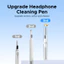 UGREEN Nâng cấp Tai nghe Bút làm sạch đa chức năng Bút silicon Nib Bàn chải mềm Cotton Swab Xám cho iphone / ipad / tai nghe / bàn phím / chuột