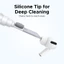 UGREEN Nâng cấp Tai nghe Bút làm sạch đa chức năng Bút silicon Nib Bàn chải mềm Cotton Swab Xám cho iphone / ipad / tai nghe / bàn phím / chuột