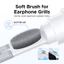 UGREEN Nâng cấp Tai nghe Bút làm sạch đa chức năng Bút silicon Nib Bàn chải mềm Cotton Swab Xám cho iphone / ipad / tai nghe / bàn phím / chuột