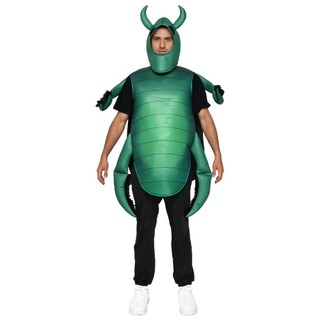 Trang phục bọ cánh cứng nam, thiết kế ngộ nghĩnh màu xanh cho cosplay và lễ hội Halloween