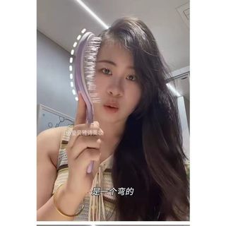 Lược Thiết Kế Lược Này Của Lược Phải Là Một Cô Gái Tự Làm Sạch Sườn Lược Hộ Gia Đình Lông Tơ Cao Đầu Lâu Dụng Cụ Tiện Dụng