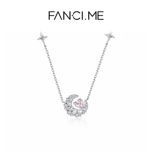 FanciMe Vòng Cổ Ngôi Sao Và Mặt Trăng Cùng Nhau Thiết Kế Ban Đầu Trang Sức Cao Cấp Quà Tặng Sinh Nhật Cho Người Phụ Nữ