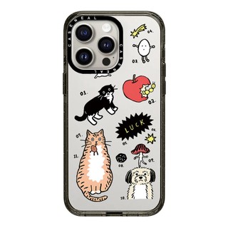 CASENEAL Tea Cat Vỏ Điện Thoại Acrylic Chất Lượng Cao Thích Hợp Cho iPhone 17ProMax 17pro 17 air 16promax 16 15promax 15 14promax 13 13promax Ốp Lưng Cứng Chống Rơi Thời Trang