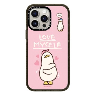 CASENEAL Vịt Dễ Thương Chất Lượng Cao Ốp Lưng Điện Thoại Acrylic Thích Hợp Cho iPhone 17ProMax 17pro 17 air 16promax 16 15promax 15 14promax 13 13promax Ốp Lưng Cứng Chống Rơi Thời Trang