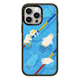 CASENEAL Vịt Dễ Thương Chất Lượng Cao Ốp Lưng Điện Thoại Acrylic Thích Hợp Cho iPhone 17ProMax 17pro 17 air 16promax 16 15promax 15 14promax 13 13promax Ốp Lưng Cứng Chống Rơi Thời Trang
