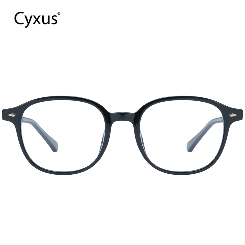 Cyxus Kính Chống Ánh Sáng Xanh Cho Bé 8-16 Tuổi Gọng Vuông TR90 Phong Cách Hàn Nhật Chuyên Máy Tính Học Online Game 6035