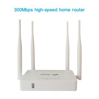 Bộ định tuyến Wifi ZBTlink WE2626 300Mbps SDRAM lớn + SPI Flash tốc độ cao 5 × 10 / 100M Cổng tự động-MDI / MDIX Modem Wifi Openline cho tất cả các mạng