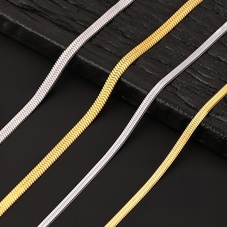 Dây chuyền xương đòn bằng thép không gỉ mạ vàng 18K Không phai màu Không gây dị ứng Unisex Chống thấm nước